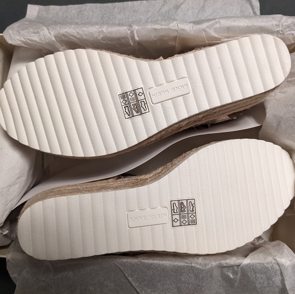 ✨Host Pick - Anne Klein Cara Espadrille Wedge Sandal - NEVER WORN Size 8 - Picture 8 of 11